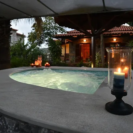 Onar, Stone With Sea View & Private Jacuzzi * Stoupa